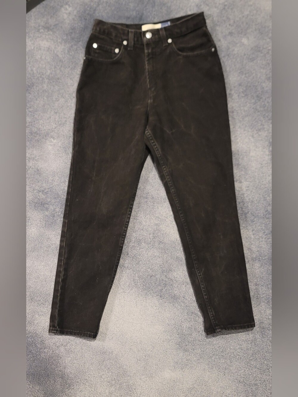 Gap Womens Size 6 Ankle Classic Fit Fark Denim Black  Jeans Pants